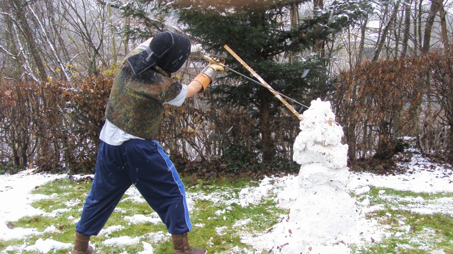 Twerhau gegen Schneemann